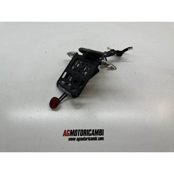 REAR LICENSE PLATE HOLDER BRACKET APRILIA...
