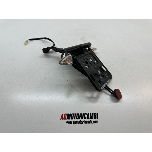 REAR LICENSE PLATE HOLDER BRACKET APRILIA...