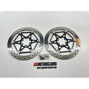 PAIR FRONT BRAKE DISCS APRILIA SHIVER 900 2017-2020