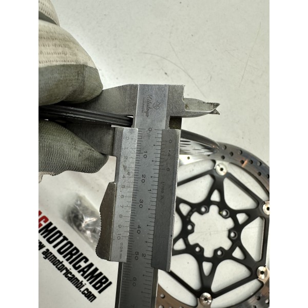 PAIR FRONT BRAKE DISCS APRILIA SHIVER 900...