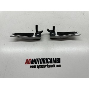 COPPIA PEDALINE PASSEGGERO DX SX KYMCO XCITING 500 2005-2006 2