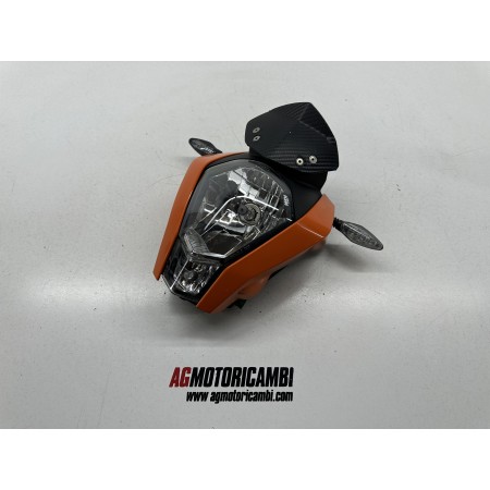 KTM DUKE 125 4T 2011-2016 KOMPLETTER VORDERER SCHEINWERFER