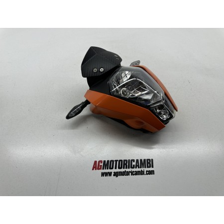 KTM DUKE 125 4T 2011-2016 KOMPLETTER VORDERER SCHEINWERFER