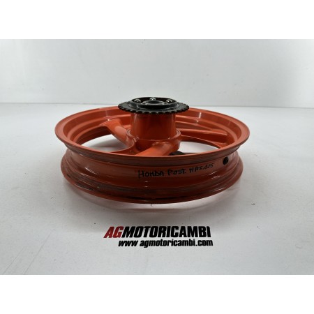 HINTERE FELGE HONDA NSR 125 2T ERSTE SERIE ORANGE