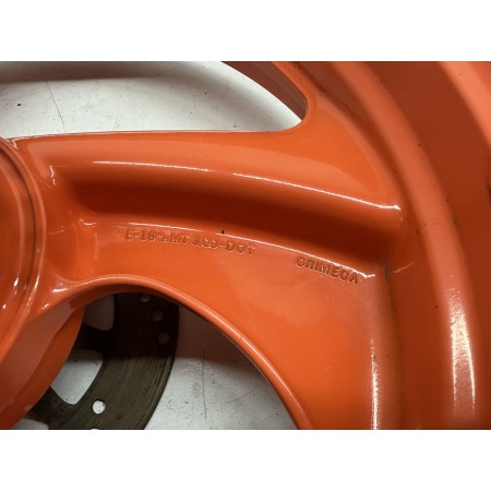 REAR WHEEL RIM HONDA NSR 125 2T FIRST SERIES ORANGE