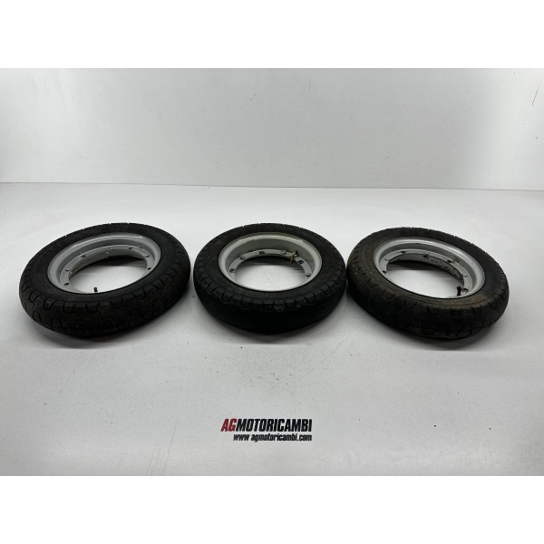 WHEELS RIMS FRONT REAR PIAGGIO THING 125 150 2T