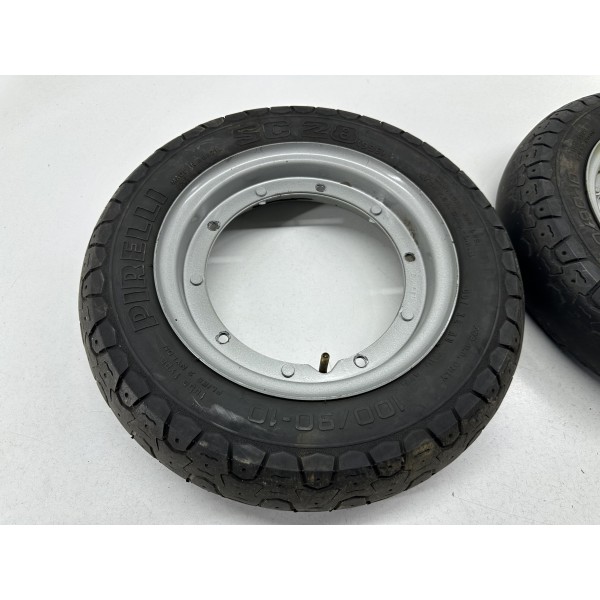 WHEELS RIMS FRONT REAR PIAGGIO THING 125 150 2T
