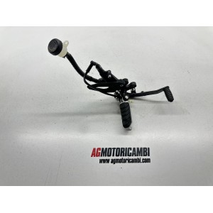 RIGHT PILOT FOOTBOARD RIGHT REAR BRAKE KEEWAY RKF 125 4T...