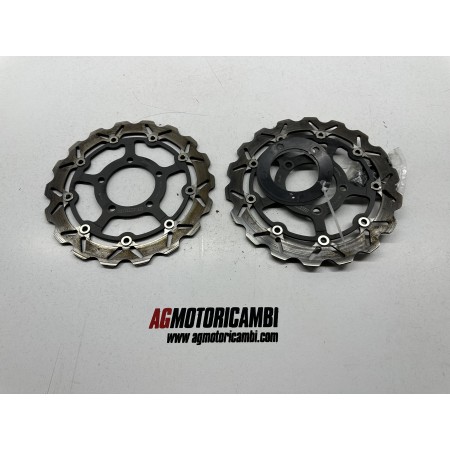 PAAR VORDERE BREMSSCHEIBEN KAWASAKI NINJA ZX-636 ZX-6R 2003-2004-2005