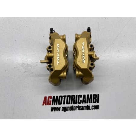 PAIRE D'ETRIERS DE FREINS AVANT KAWASAKI NINJA ZX-636 ZX-6R 2003-2004-2005