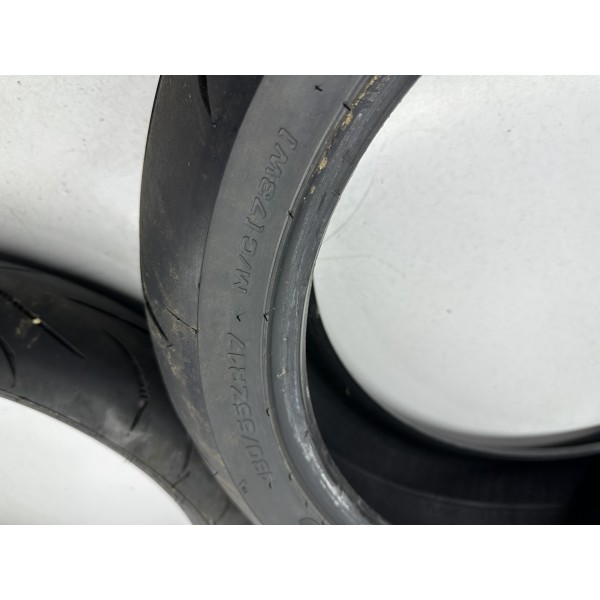 Coppia 120/65 ZR17 56W e 180/55 ZR17 73W MITAS...