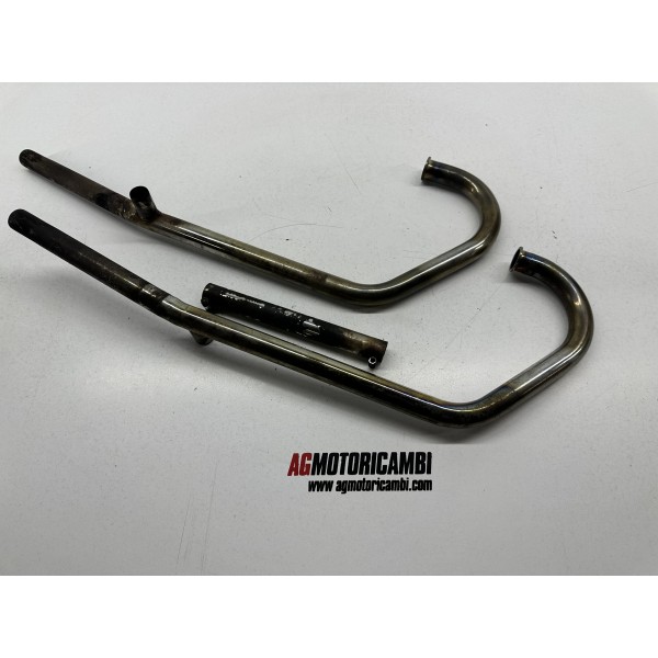 MOTO GUZZI V35 V 35 1977 COLECTORES DE ESCAPE