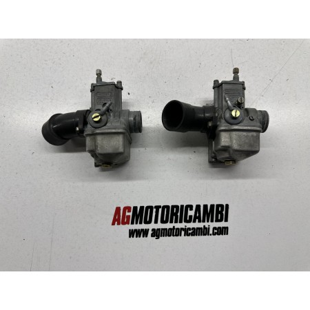 PAR DE CARBURADORES DELL'ORTO VHBZ 24 MOTO GUZZI V35 1977