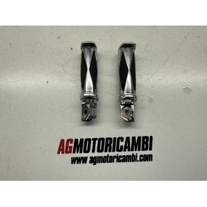 COPPIA PEDALINE POSTERIORI PASSEGGERO DX SX SUZUKI...