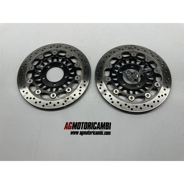 PAIR FRONT BRAKE DISCS TRIUMPH DAYTONA 955 I...