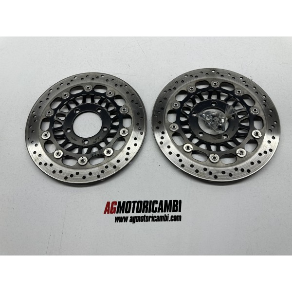 PAIR FRONT BRAKE DISCS TRIUMPH DAYTONA 955 I...