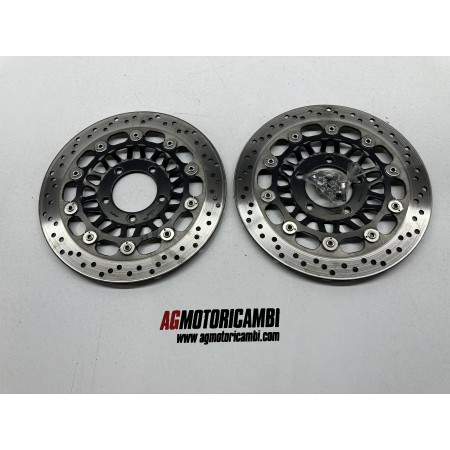 PAR DE DISCOS DE FRENO DELANTEROS TRIUMPH DAYTONA 955 I 2004-2005-2006