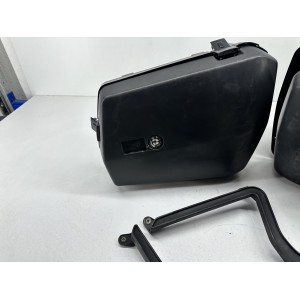 PAIR SIDE CASES RIGHT LEFT BMW K 100 RT K100RT 1984-1989 2