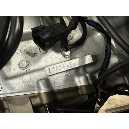COMPLETE ENGINE BLOCK KAWASAKI NINJA ZX-636 ZX-6R 2003-2004-2005 ZX636AE