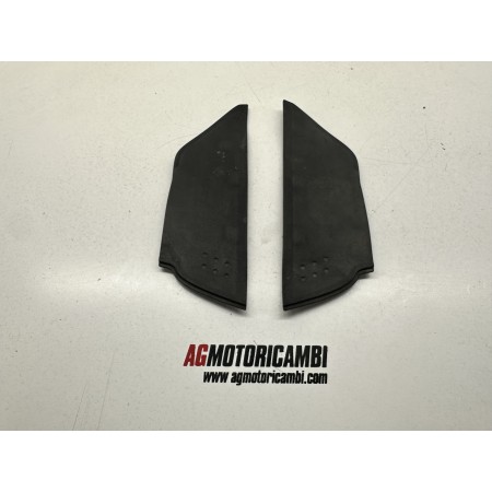 PAIR RUBBER FLOOR MATS RIGHT LEFT YAMAHA TMAX T-MAX 500 2008-2011