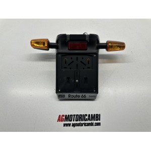 PORTA MATRICULA INTERMITENTES TRASERO DERECHO SX SYM XS...