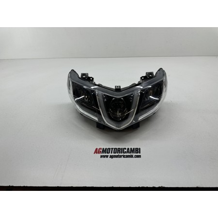 FRONT LIGHT HEADLIGHT PERFECT PIAGGIO X10 350 i ABS 2011-2012-2017