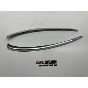 FREGI CROMATI DX SX PIAGGIO X10 350 i ABS 2011-2012-2017 2