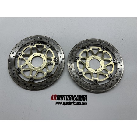 PAIRE DE DISQUES DE FREIN AVANT HONDA CBR 600 F 1999-2000