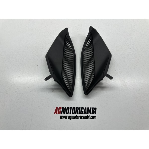 PAIR RIGHT LEFT RADIATOR GRILLE PIAGGIO NRG...