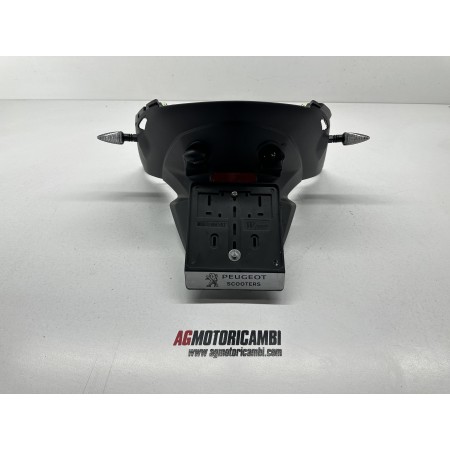 PEUGEOT METROPOLIS 400 2013-2016 2017 GARDE-BOUE ARRIÈRE SUPPORT DE PLAQUE D'IMMATRICULATION