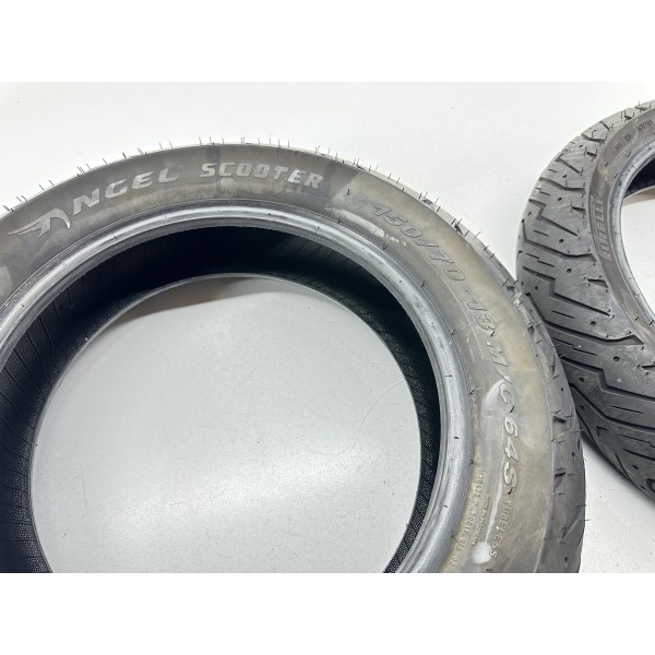 120/70-15-56S 150/70-13-64S PAIR OF PIRELLI...