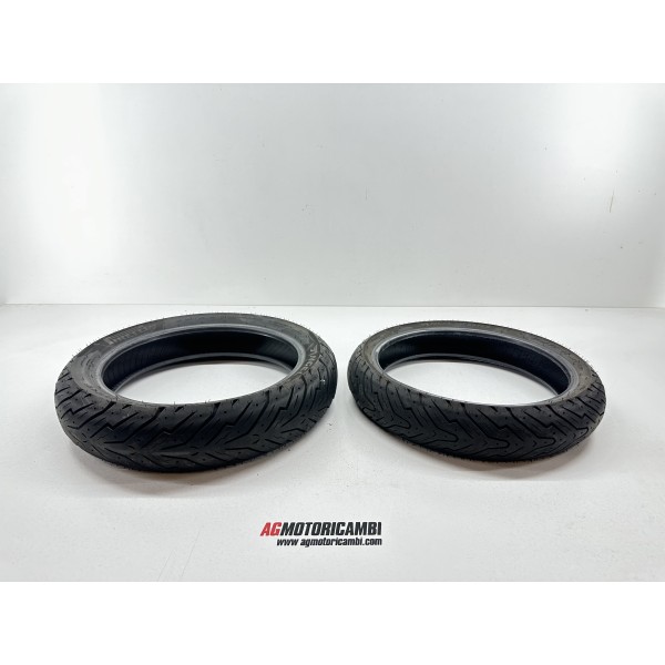 Pair of Pirelli Angel tires 110/70-16 130/70-16...