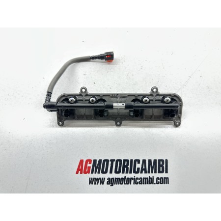 KAWASAKI NINJA 600 ZX-6R 2007-2008 UPPER SECONDARY AIR BOX INJECTOR ASSEMBLY