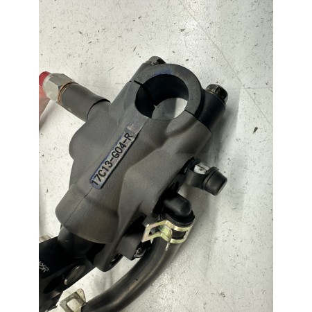 MC9603 POMPE DE FREINAGE RADIALE POMPE DE FREIN AVANT LEVIER COMPLET NOIR ø19 KAWASAKI NINJA 600 ZX-6R 2007-2008