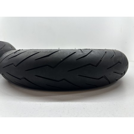 120/70-ZR17 180/55-ZR17 PIRELLI DIABLO ROSSO III 3 PAIR MOTORCYCLE TIRES DOT 2024