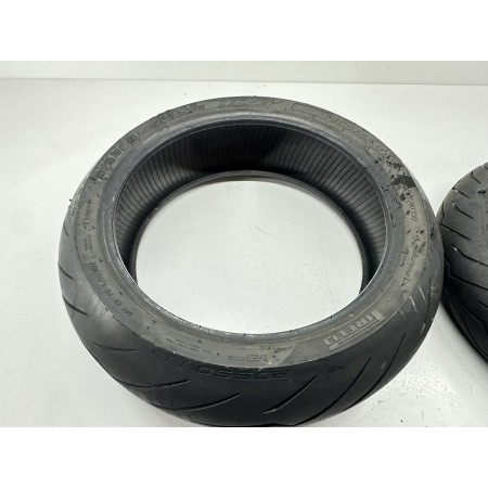 120/70-ZR17 180/55-ZR17 PIRELLI DIABLO ROSSO III 3 PAIR MOTORCYCLE TIRES DOT 2024