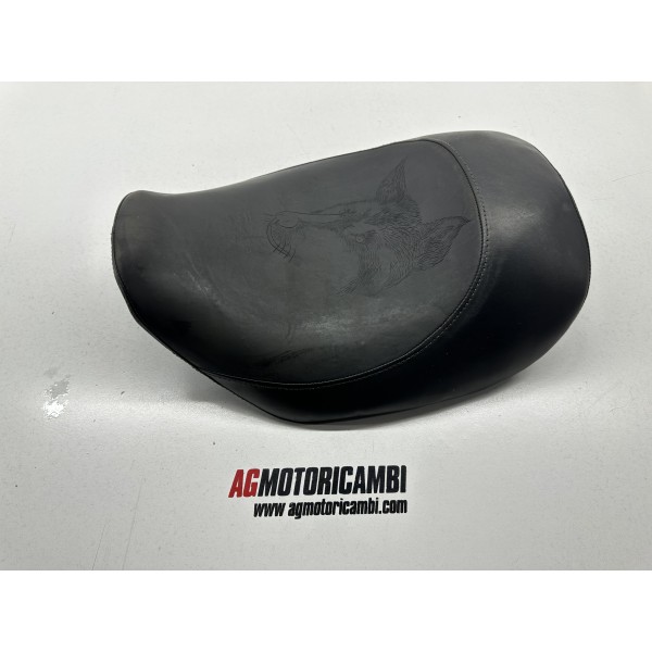 LOBO TALLADO ASIENTO PILOTO DE CUERO YAMAHA...