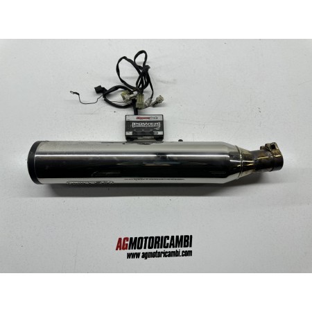 KIT ÉCHAPPEMENT SILENCIEUX MILLER + DJNOJET YAMAHA MIDNIGHT STAR 1900 XV1900A 2006-2012