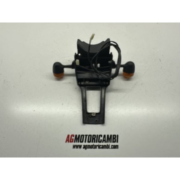 LICENSE PLATE HOLDER REAR TURN SIGNALS YAMAHA...