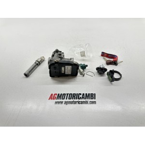 KIT CHIAVI SERRATURE CENTRALINA ECU CDI PIAGGIO X10 350 i...